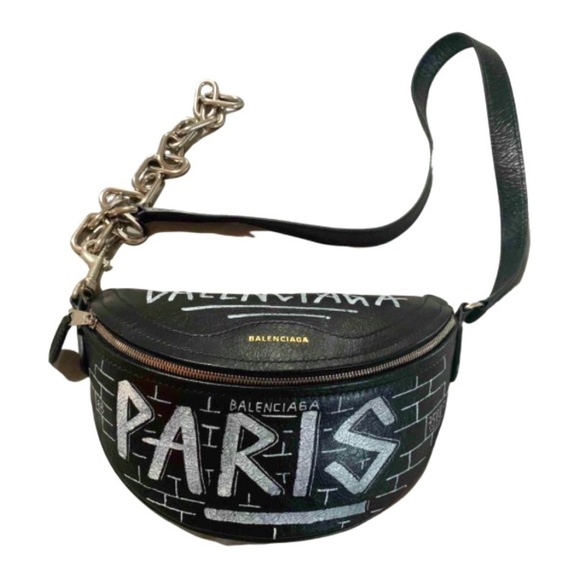 Balenciaga | Bags | Balenciaga Souvenir Graffiti Belt Bag | Poshmark